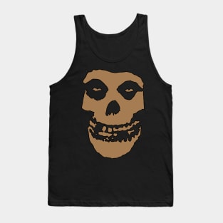 Crimson Ghost - Brown Solid Tank Top